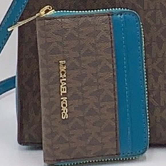 Michael Kors Jet Set MD ZA Card Case Wallet - Picture 10 of 16